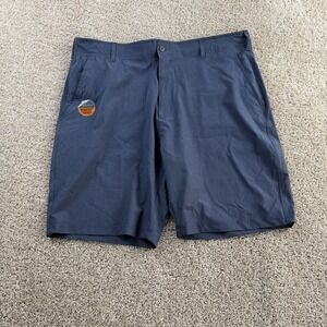 Architect Chino Shorts Mens 40 Blue ActiveFlex Stretch 9 Inseam Casual Summer